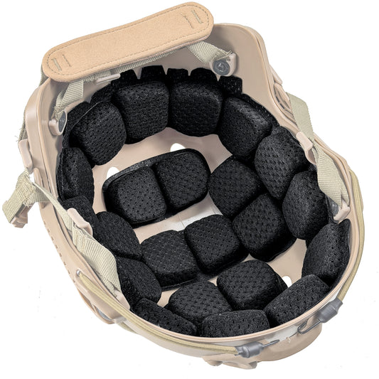 Universal Memory Foam Helmet Pad Tactical Cushion Liner Comfort Protective Airsoft Padding Lightweight Motorcycle Foam Airsoft Accessories for Fast/Mich/ACH/USMC/PASGT/EX Helmets