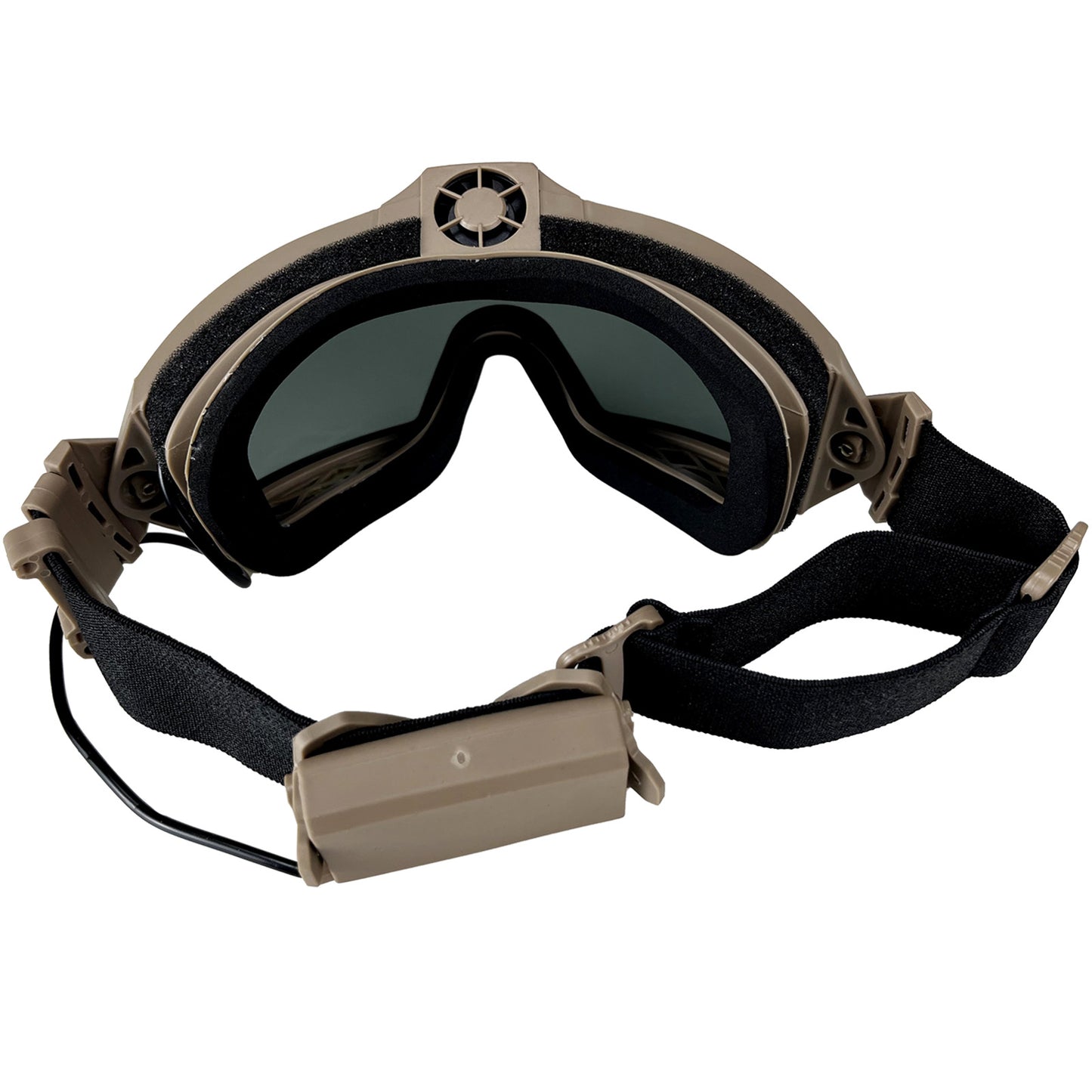 Airsoft Goggles Anti Fog with Fan and Interchangeable Lens Military Shooting Safety Goggles & Glasses for Cycling Paintball Hunting Motorcycle