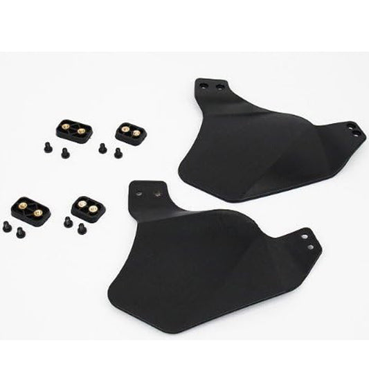 Airsoft ACH Fast Helmet Ear Cover Side Protection Rail Kit SWAT DE