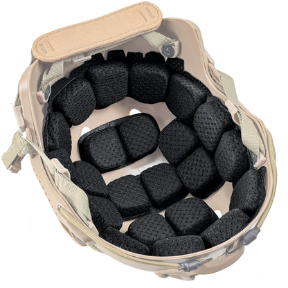 Universal Memory Foam Helmet Pad Tactical Cushion Liner Comfort Protective Airsoft Padding Lightweight Motorcycle Foam Airsoft Accessories for Fast/Mich/ACH/USMC/PASGT/EX Helmets