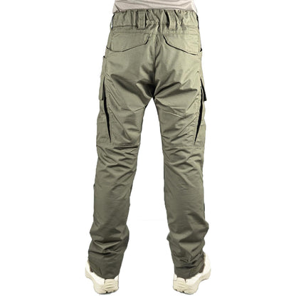 Tactical Airsoft Pants with Protection Knee Pads 10 Multiple Pockets Men Cargo Camouflage Combat Paintball Trousers Elastic Water Resistant Hook & Loop Adjuster Ripstop Heavy Duty Work Stretch