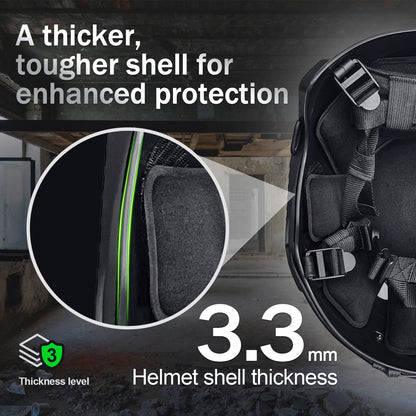 Airsoft Helmet and Mask Tactical Paintball Black PJ Type Fast Helmet with Detachable Adjustable Goggles Airsoft Full Face Masks Protection Military Tactical Gear