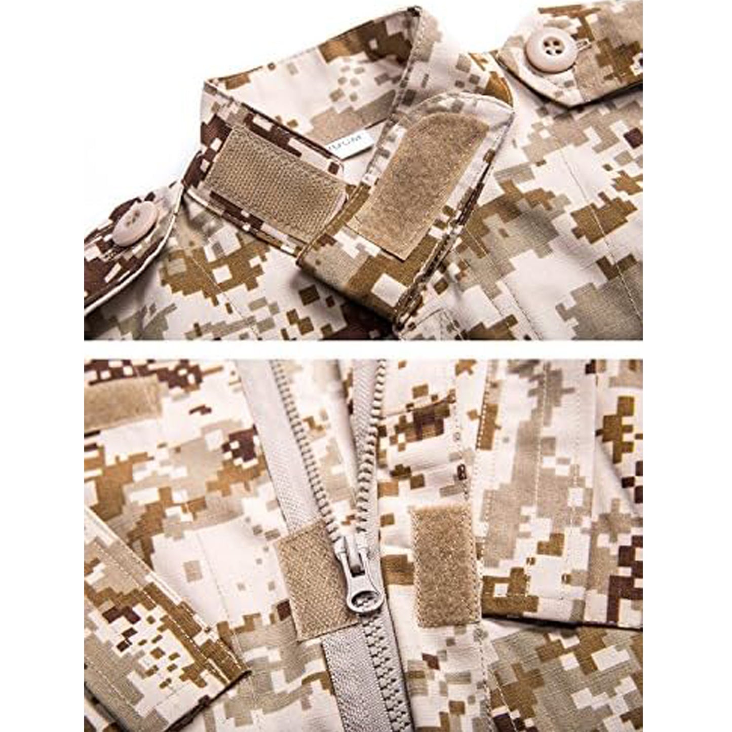 Tactical Airsoft Kids Clothing Children BDU Hunting Military Camouflage Combat Uniform Suit (MC,160)