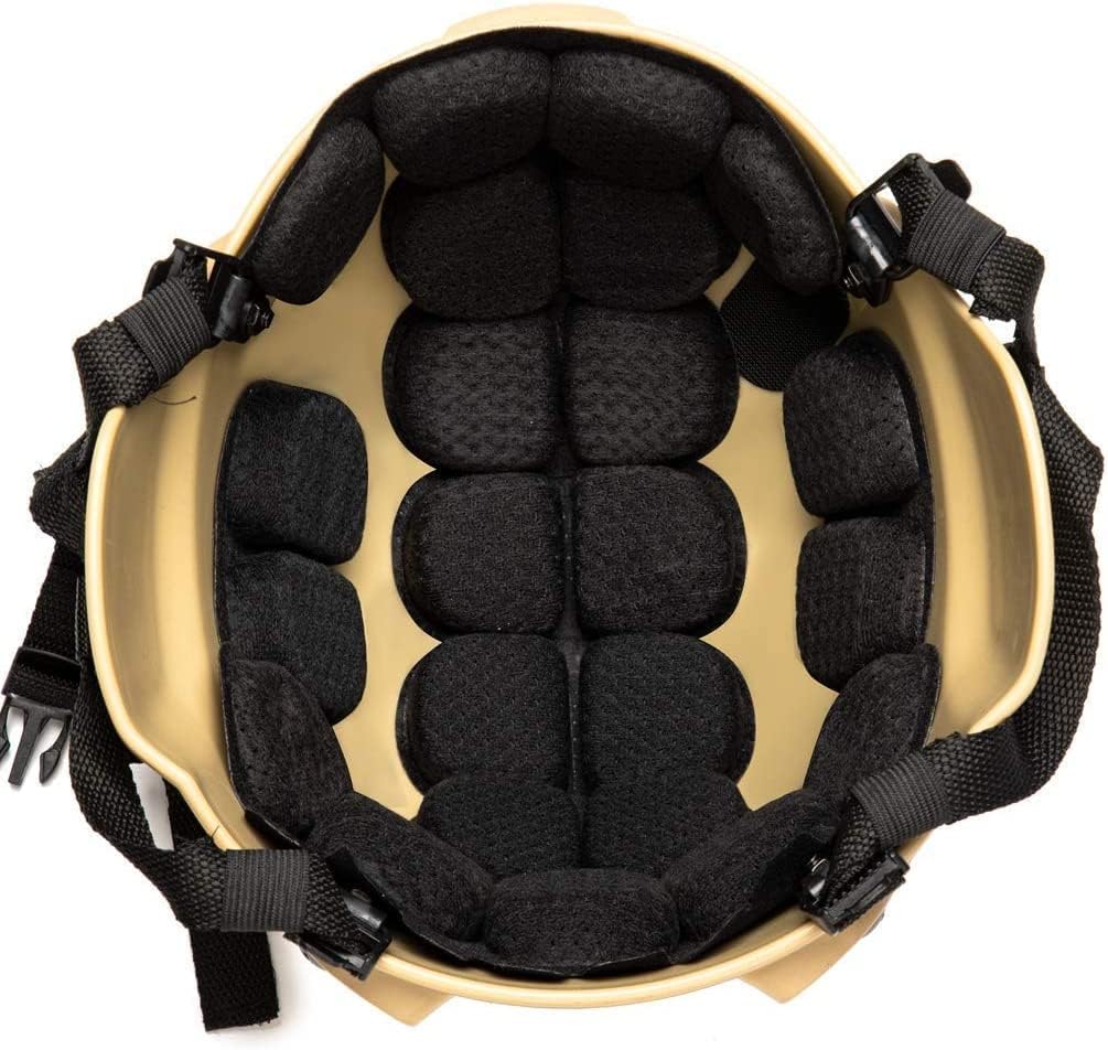 Tactical Comfort Protective Cushion Memory Foam Pad Black