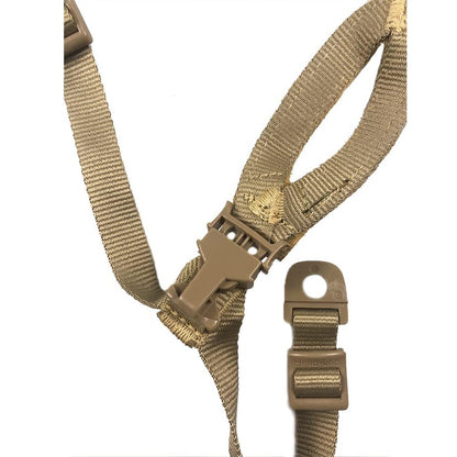 Airsoft Tactical MICH Helmet Retention System with 4 Points Chin Strap