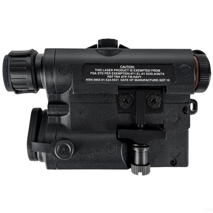 PEQ 15 LA5 Tactical White Flashlight Light Red 20mm Rail 5 Modes W/Pressure Switch for Airsoft