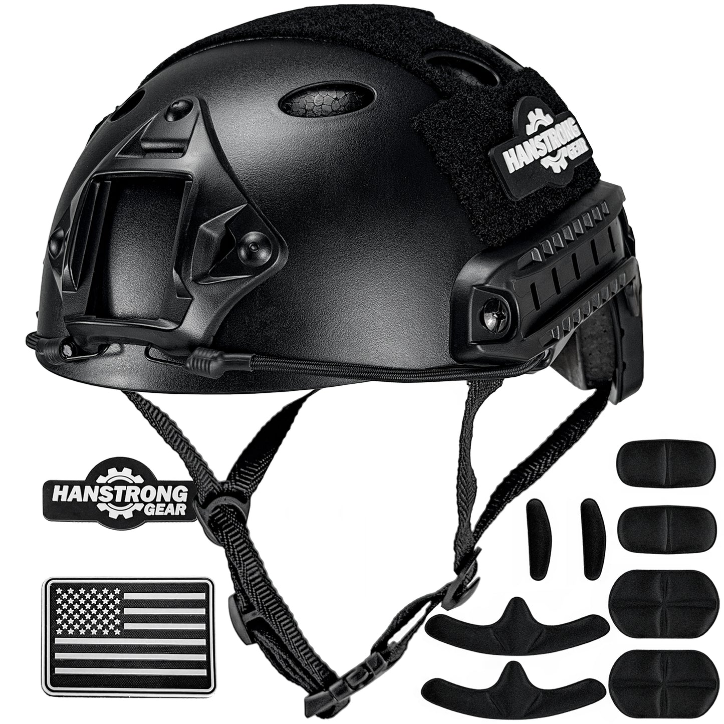 Tactical PJ Type Fast Helmet Paintball Army Military Airsoft Gear Bump Hunting Shooting SWAT Combat Helmets ABS Lightweight