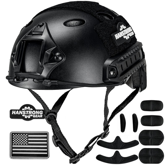 Tactical PJ Type Fast Helmet Paintball Army Military Airsoft Gear Bump Hunting Shooting SWAT Combat Helmets ABS Lightweight