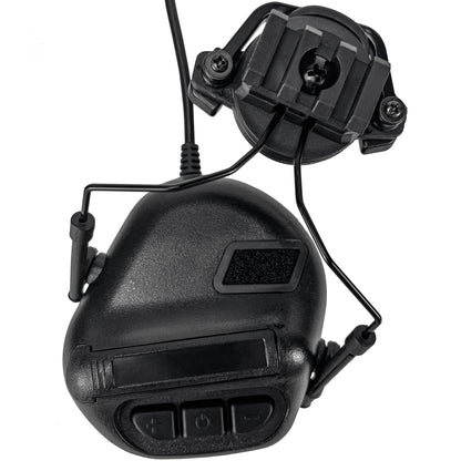 HANSTRONG GEAR Tactical Headset Unlimited Power Intercom with Microphone Waterproof Headphones Earmuff for Hunting Airsoft