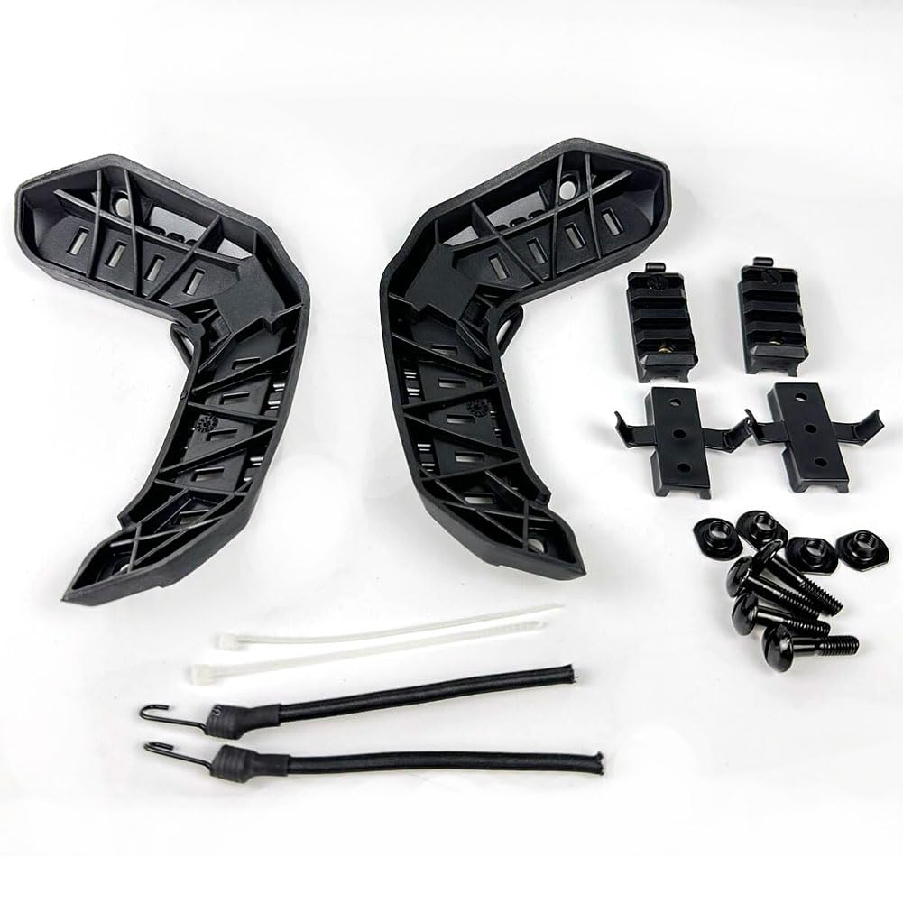 Airsoft Tactical Maritime Helmet Side Rail Set Guide Accessories for Flashlight OD