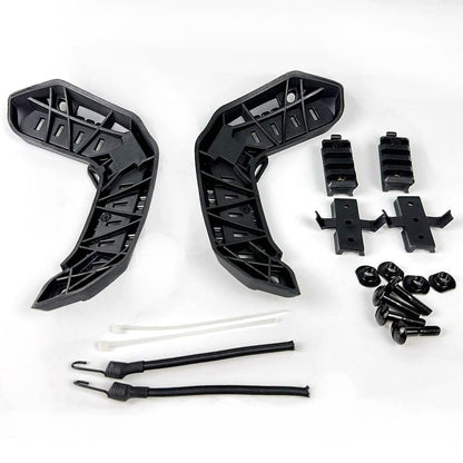 Airsoft Tactical Maritime Helmet Side Rail Set Guide Accessories for Flashlight OD