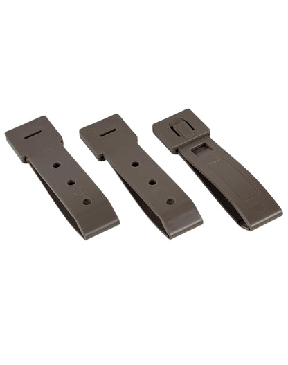 Durable Tactical Molle System 5 Inch Long Malice Clips Strap 3 Pack (5inch FG)