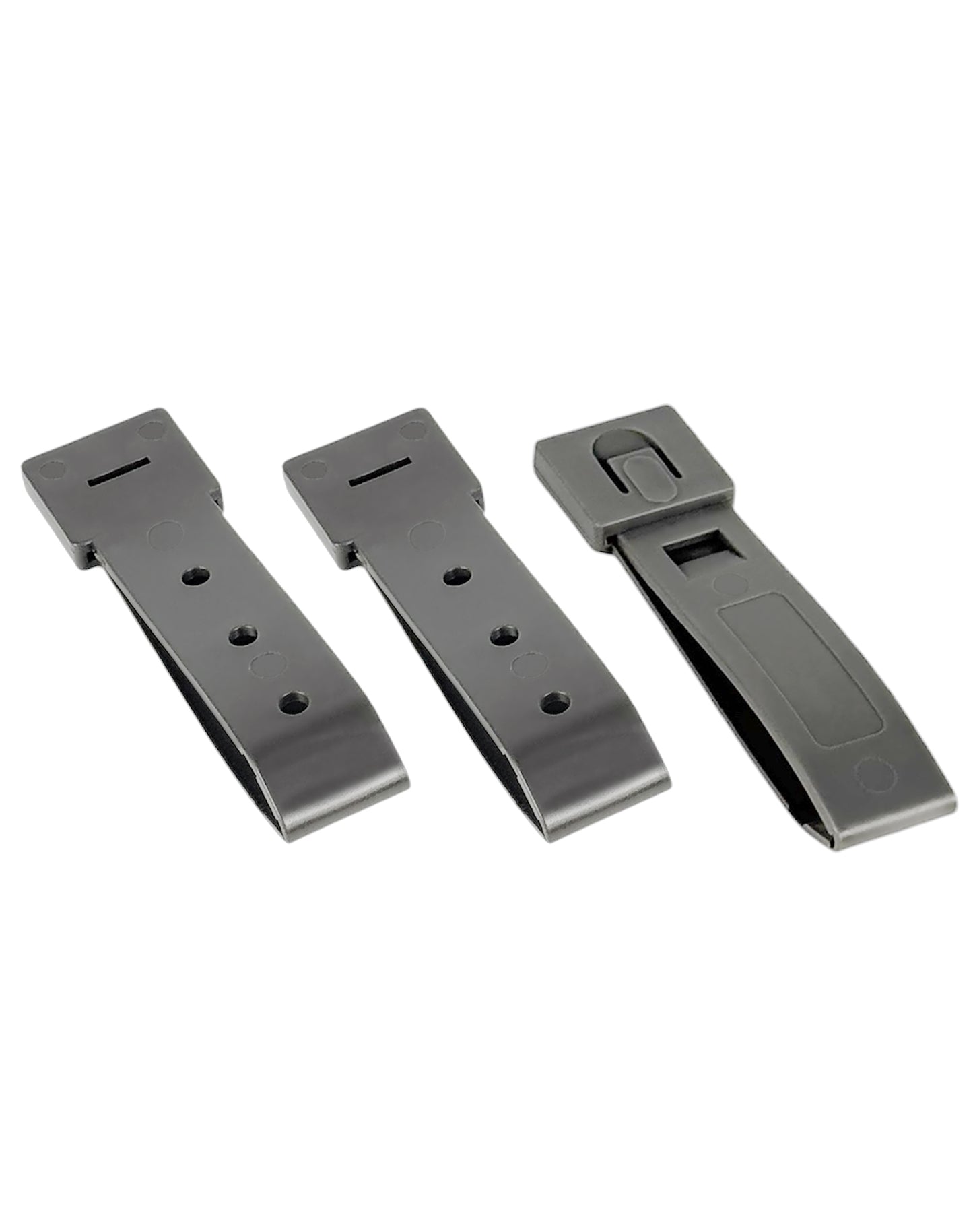 Durable Tactical Molle System 5 Inch Long Malice Clips Strap 3 Pack (5inch FG)