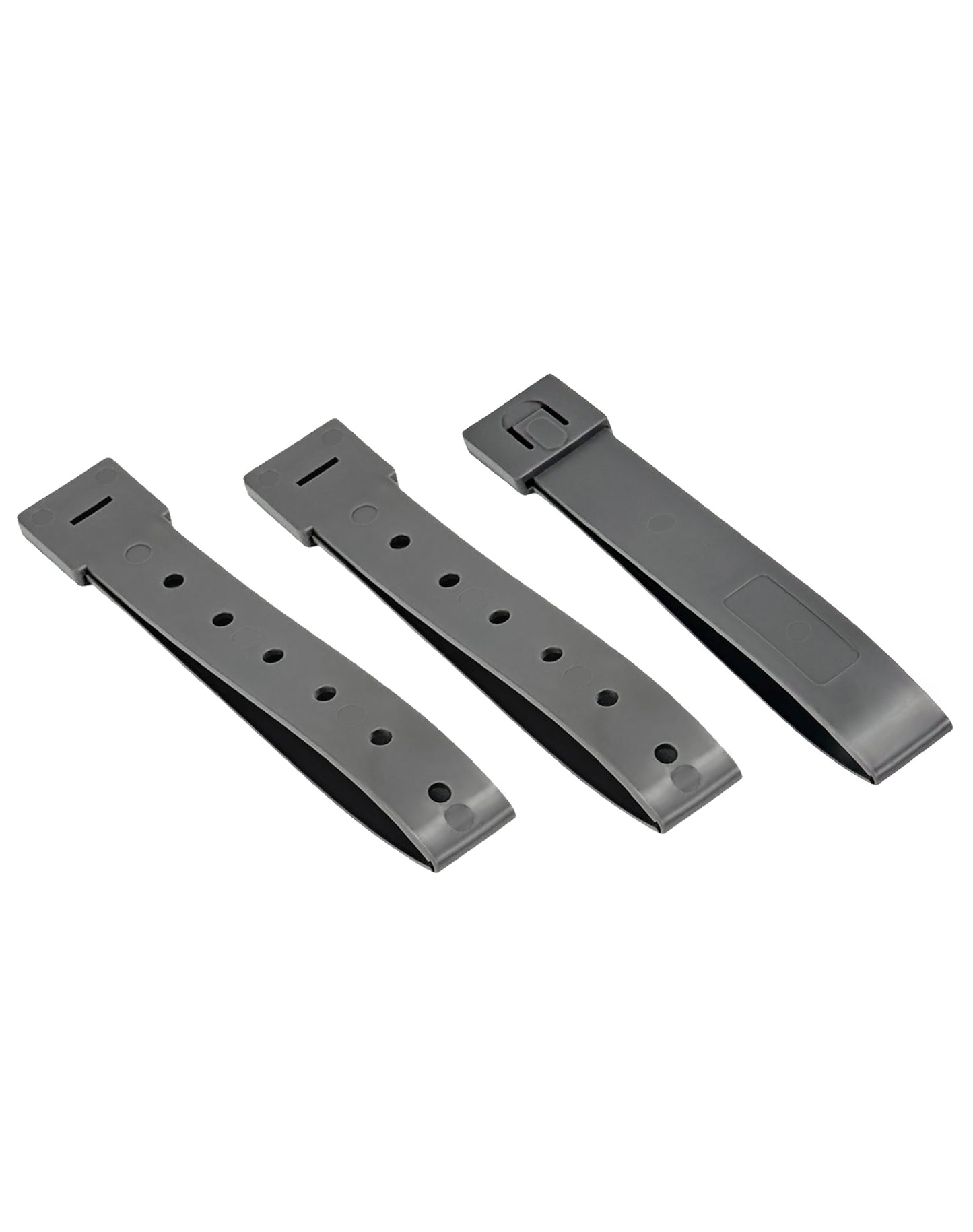 Durable Tactical Molle System 5 Inch Long Malice Clips Strap 3 Pack (5inch FG)