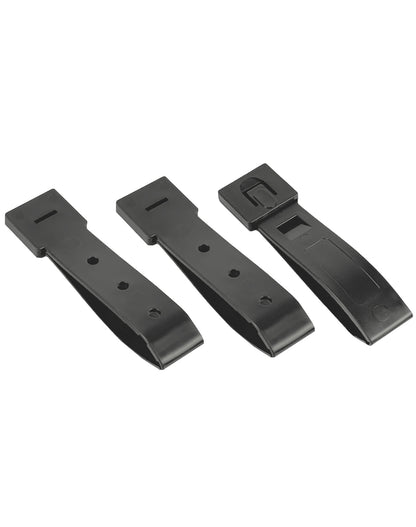 Durable Tactical Molle System 5 Inch Long Malice Clips Strap 3 Pack (5inch FG)