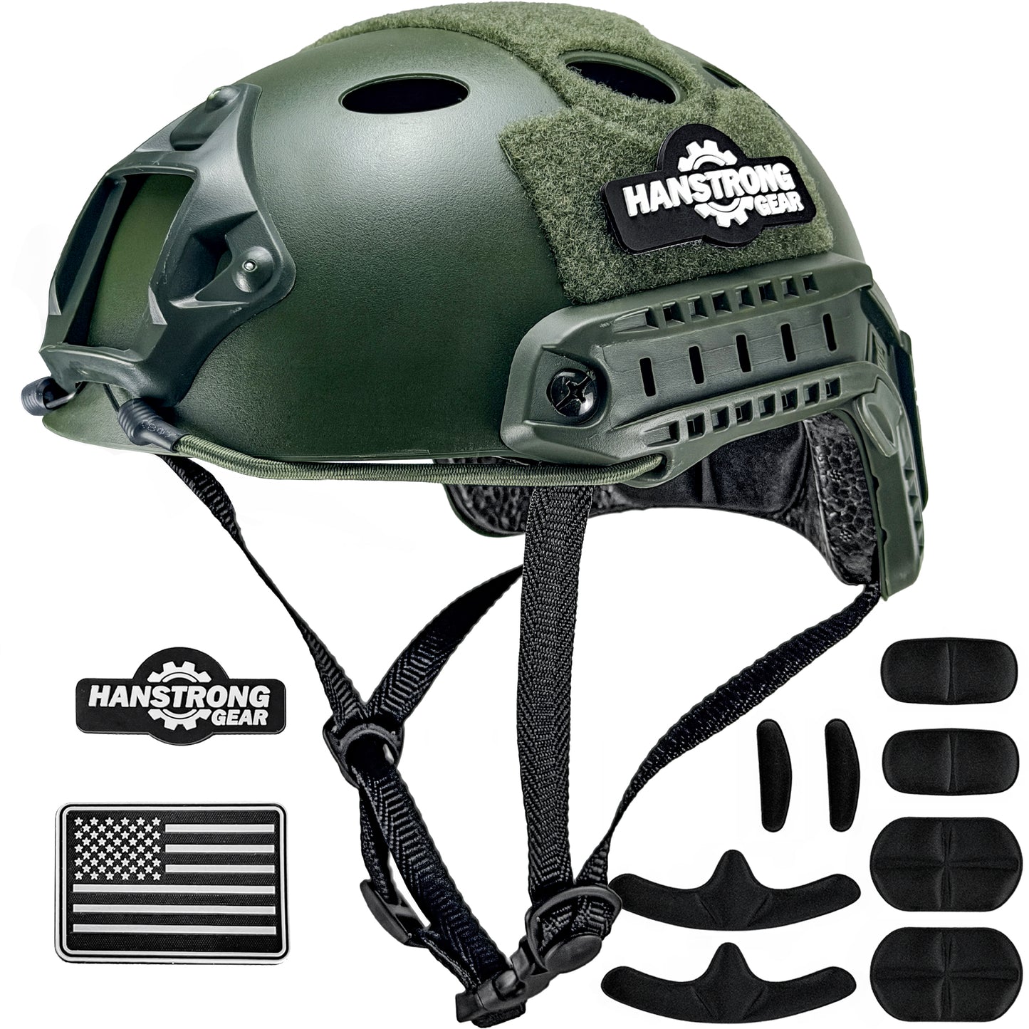 Tactical PJ Type Fast Helmet Paintball Army Military Airsoft Gear Bump Hunting Shooting SWAT Combat Helmets ABS Lightweight