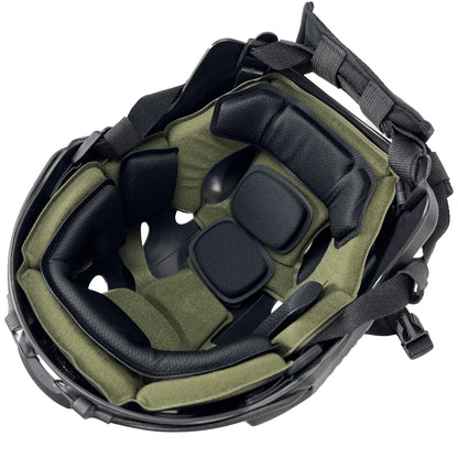 Universal Tactical Airsoft Outdoor Combat Internal Replacement Memory Foam Pad Padding Inserts Protective Mat Kits Set Accessories Compatible for Fast/Mich/ACH/USMC/PASGT/EX Helmet