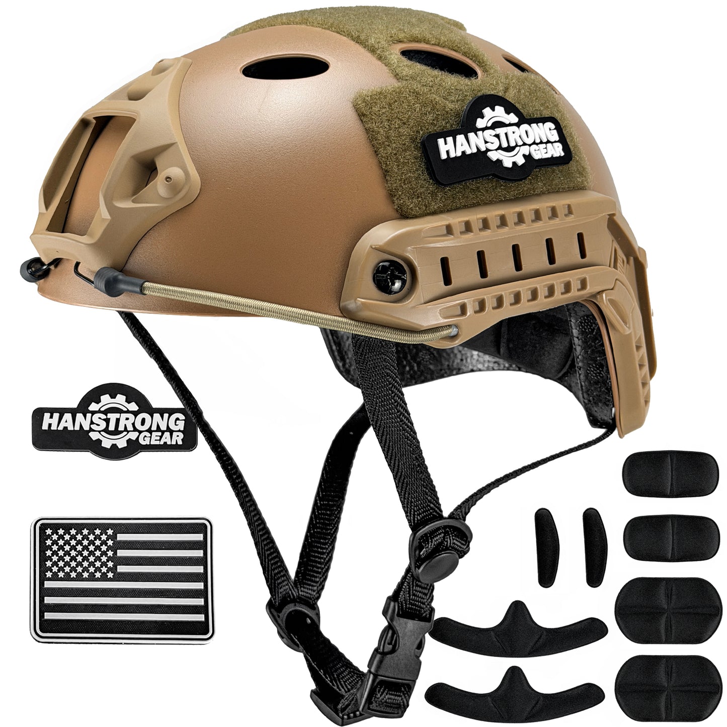 Tactical PJ Type Fast Helmet Paintball Army Military Airsoft Gear Bump Hunting Shooting SWAT Combat Helmets ABS Lightweight