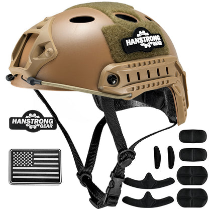 Tactical PJ Type Fast Helmet Paintball Army Military Airsoft Gear Bump Hunting Shooting SWAT Combat Helmets ABS Lightweight