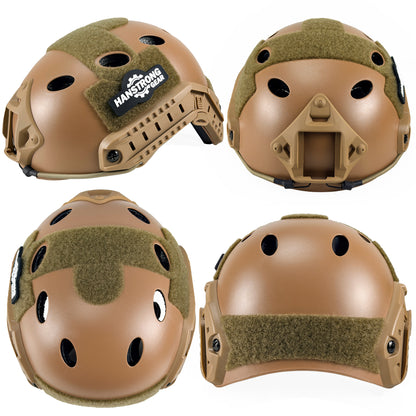 Tactical PJ Type Fast Helmet Paintball Army Military Airsoft Gear Bump Hunting Shooting SWAT Combat Helmets ABS Lightweight