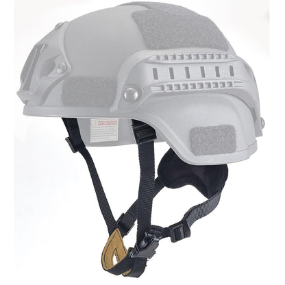 Helmet General Suspension Lanyard Chin Strap with Bolts and Screws for Fast ACH MICH IBH Helmet DE