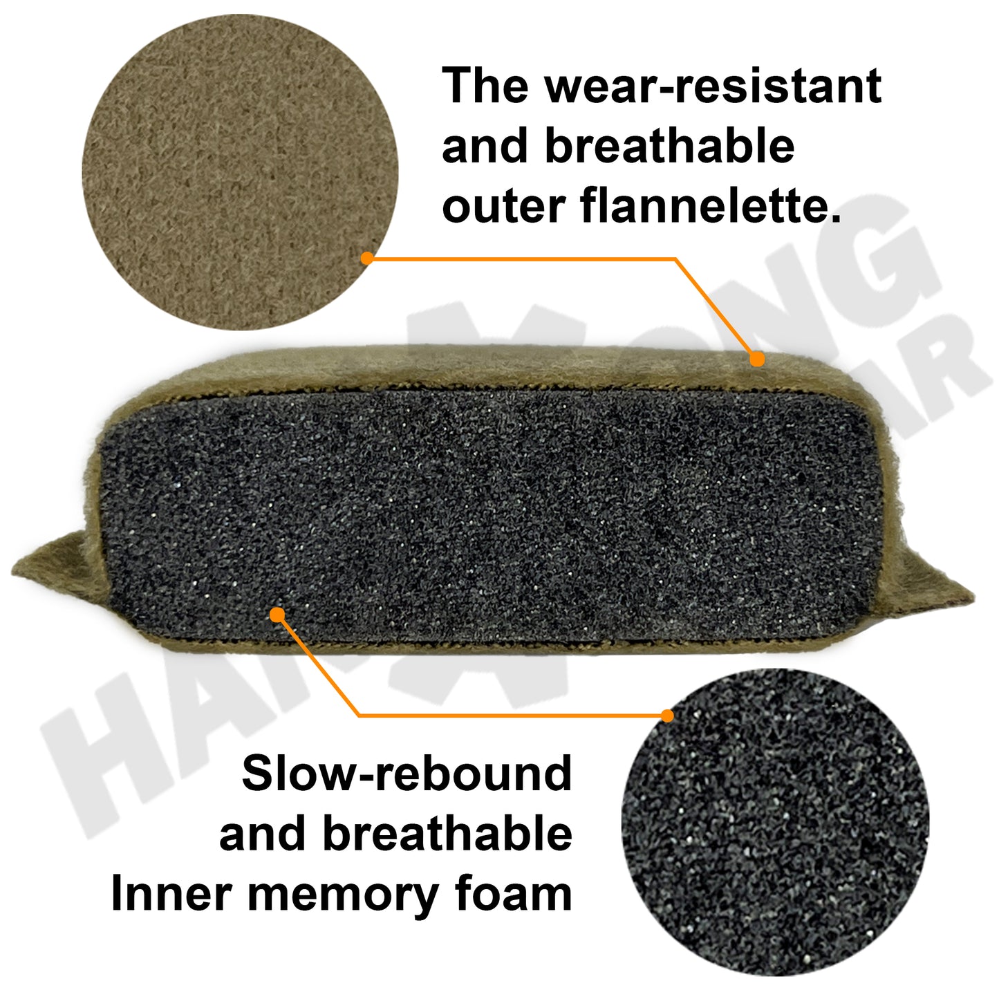 Universal Tactical Airsoft Outdoor Combat Internal Replacement Memory Foam Pad Padding Inserts Protective Mat Kits Set Accessories Compatible for Fast/Mich/ACH/USMC/PASGT/EX Helmet